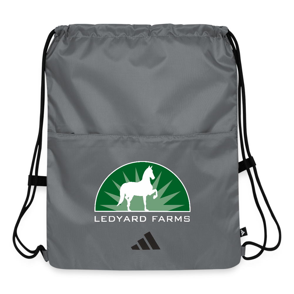 Adidas Drawstring Bag - slate