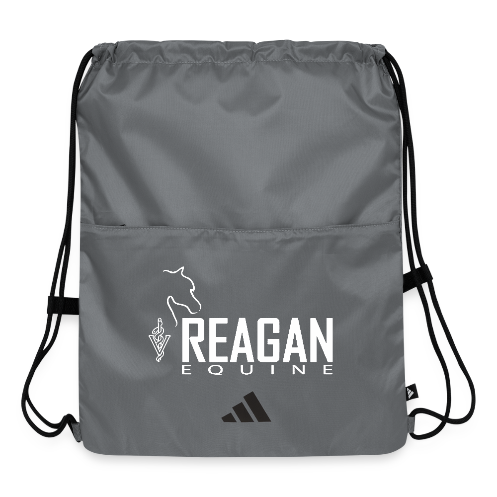 Adidas Drawstring Bag - slate