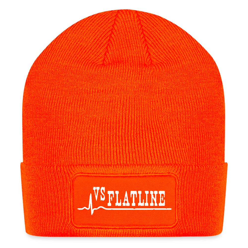 Logo Patch Beanie - neon orange