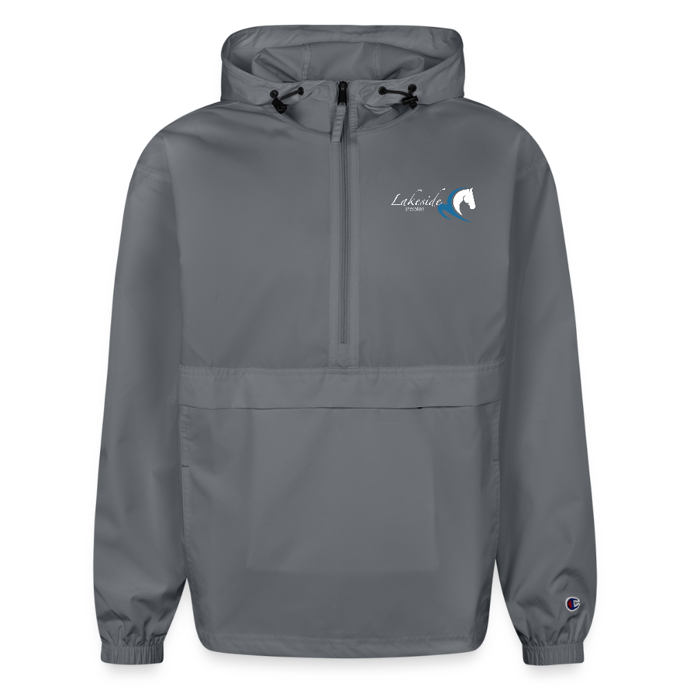 Champion Water-Resistant Packable Jacket - gray