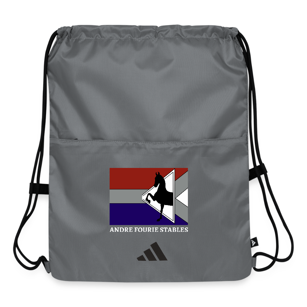 Adidas Drawstring Bag - slate