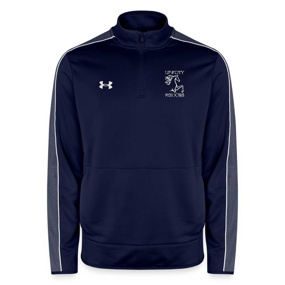 Under Armour Men's Command Quarter Zip 2.0 - navy/white