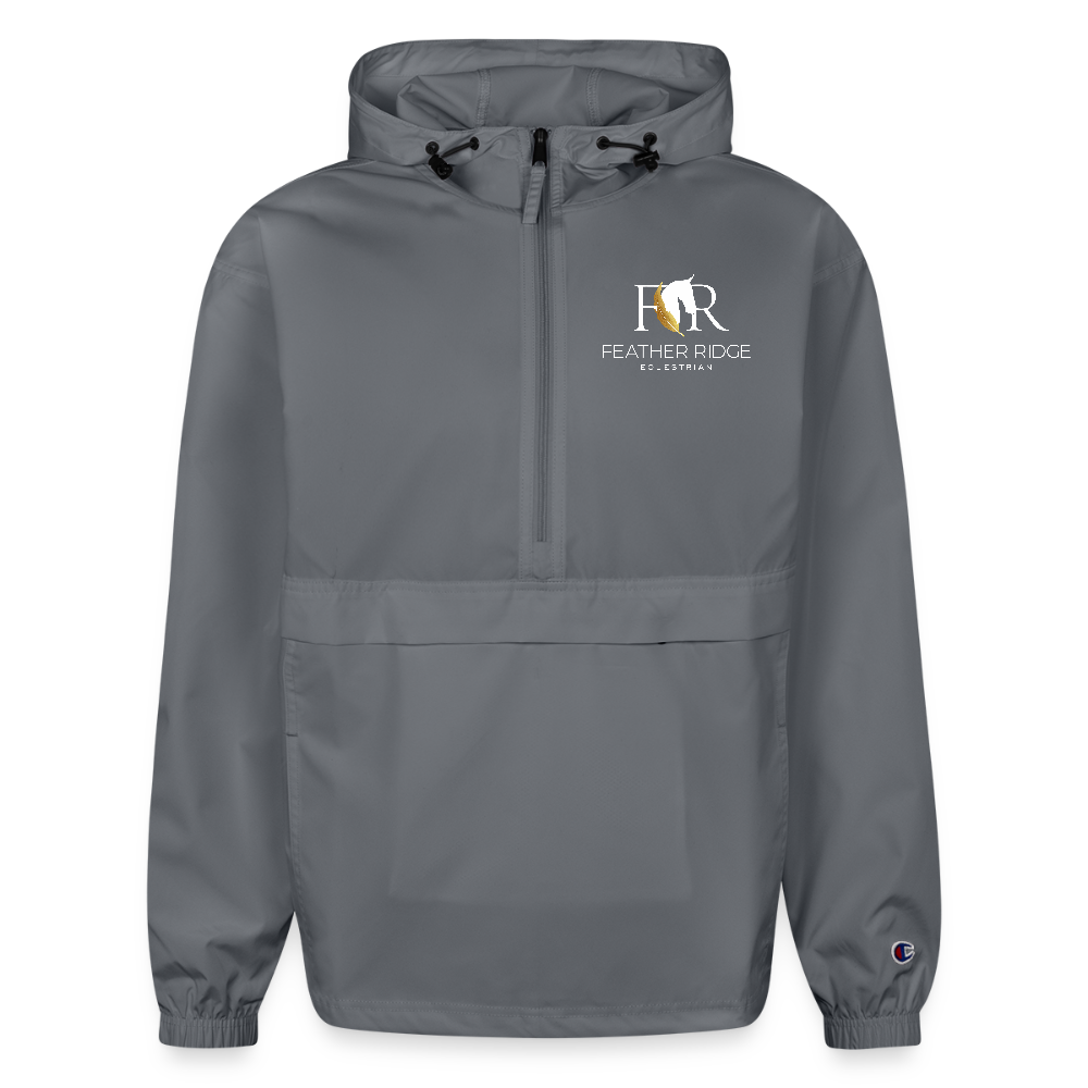 Champion Water-Resistant Packable Jacket - gray