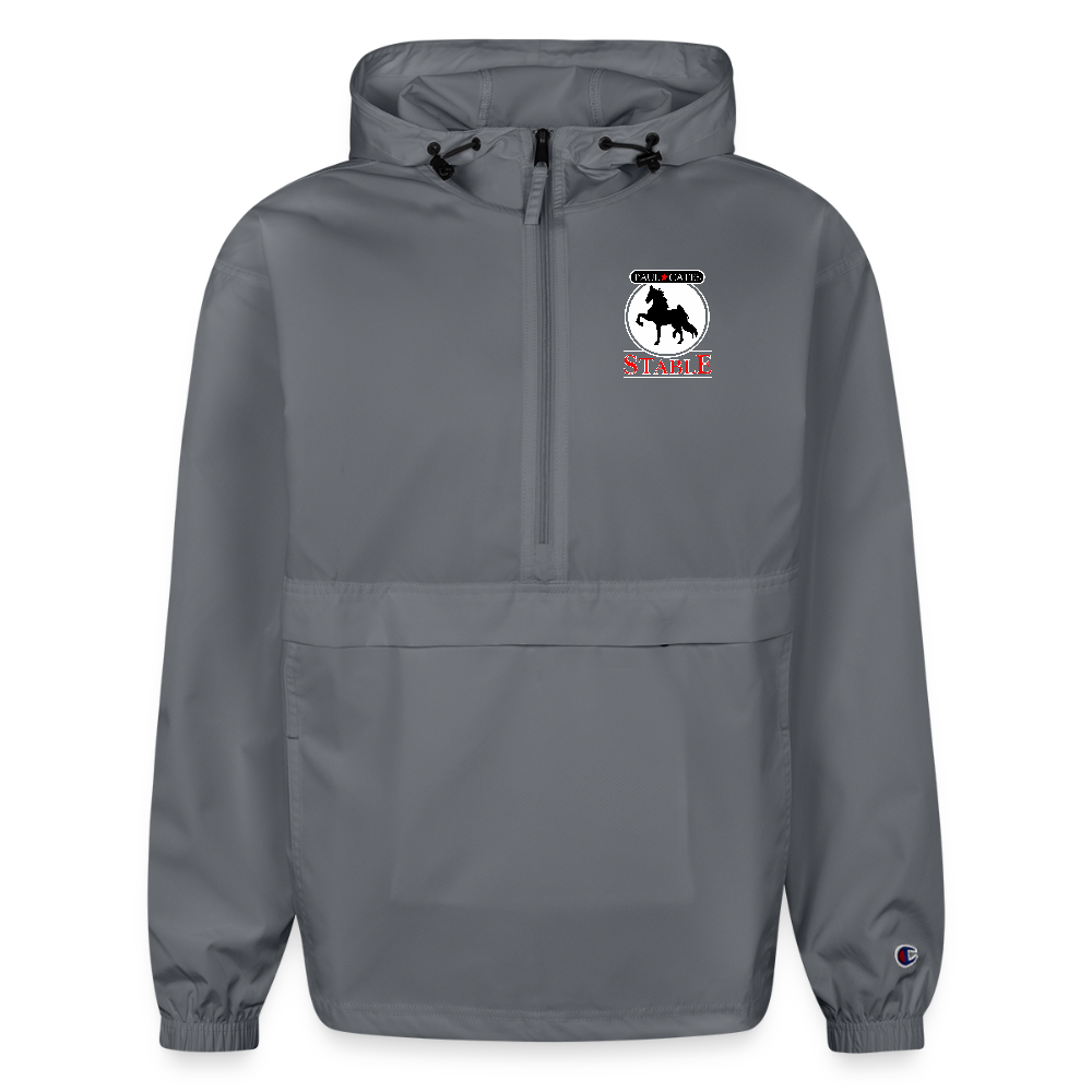 Champion Water-Resistant Packable Jacket - gray