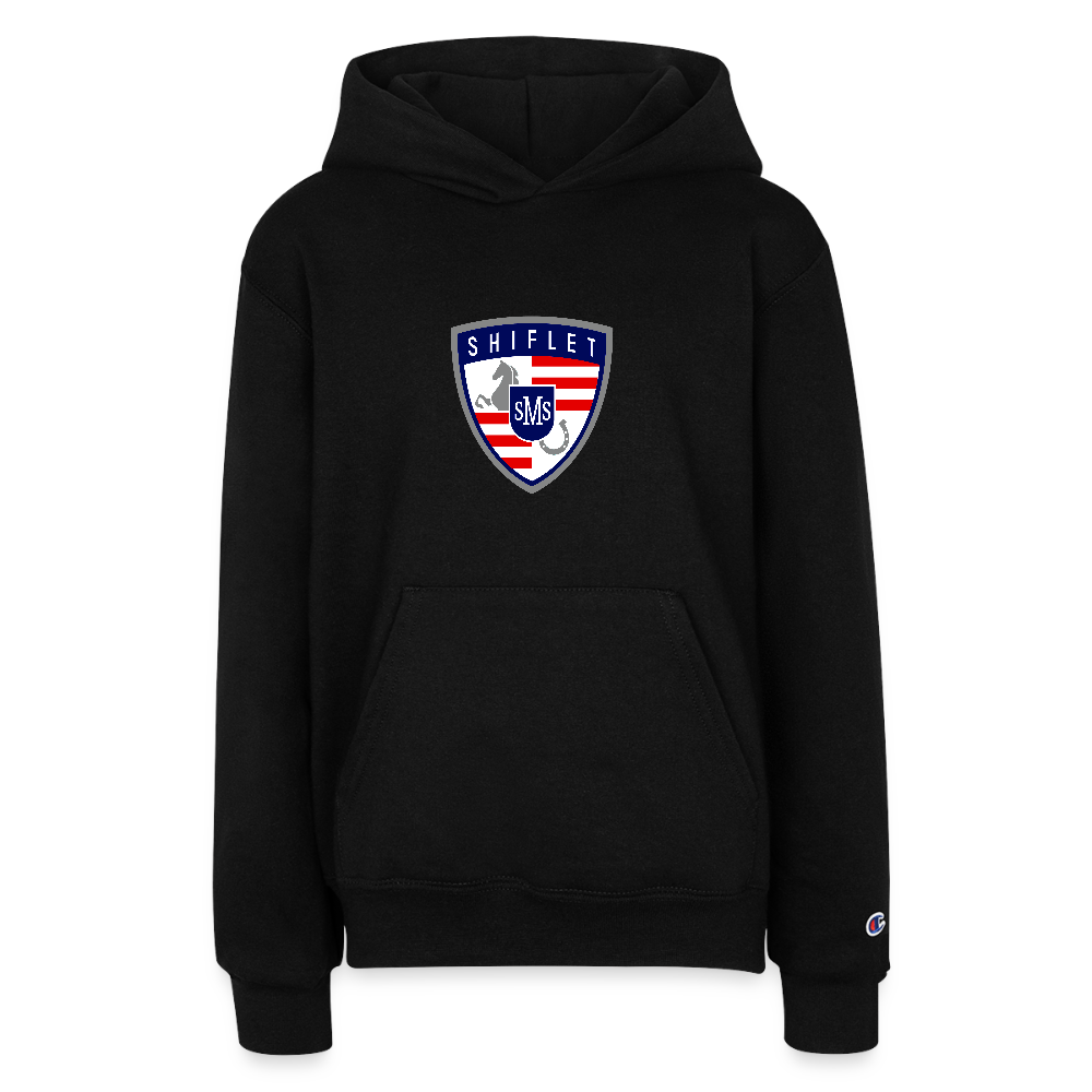 Champion Youth Hoodie - black