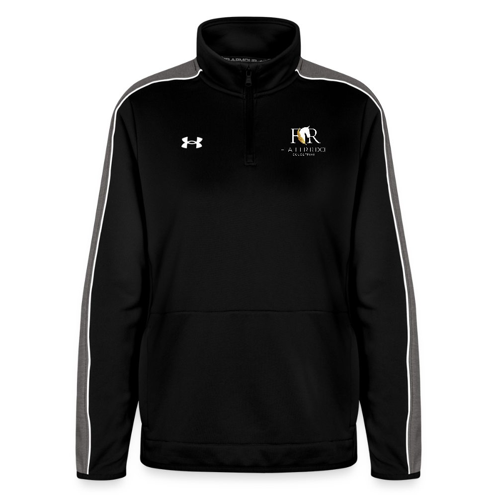 Under Armour Women's Command Quarter Zip 2.0 - black/white