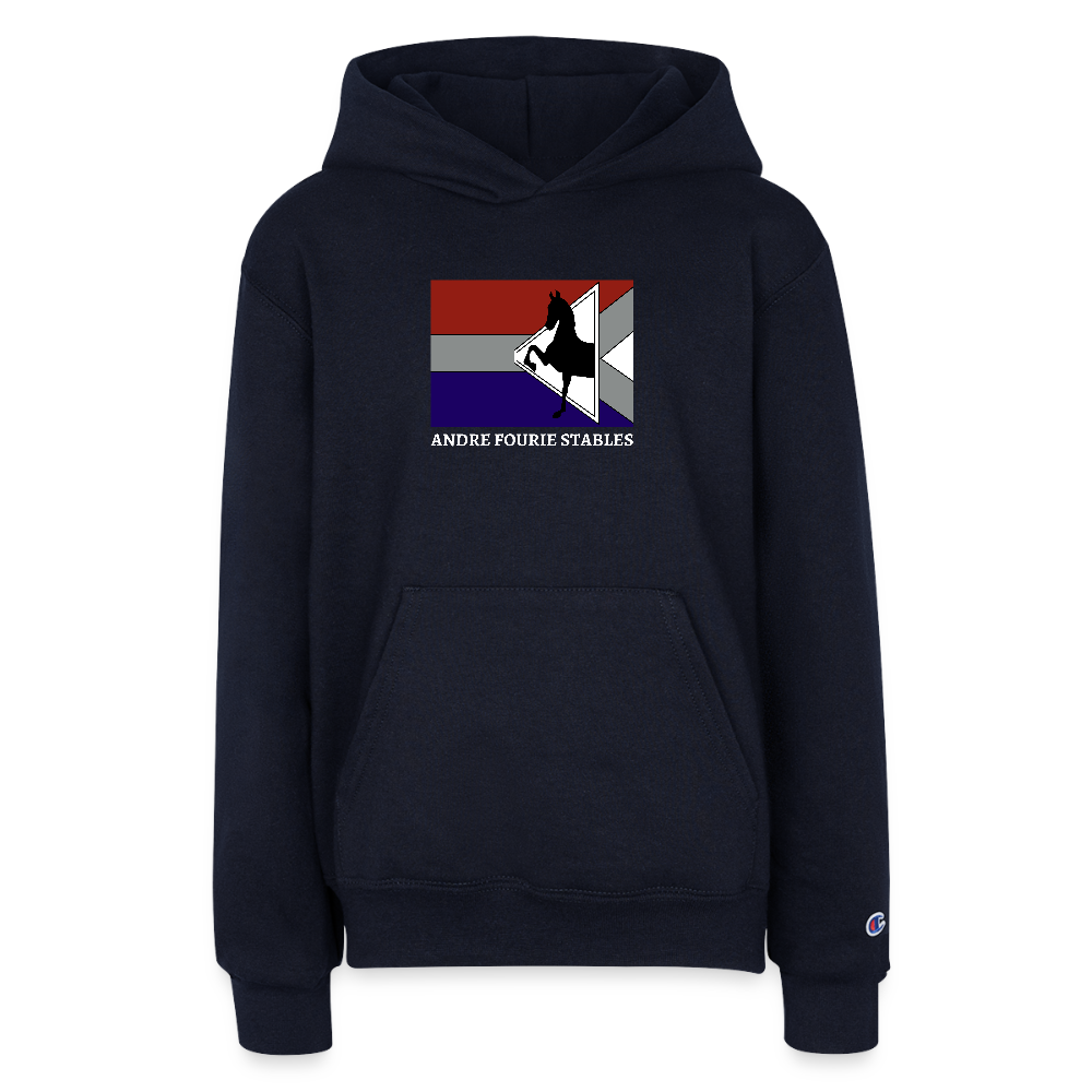 Champion Youth Hoodie - navy