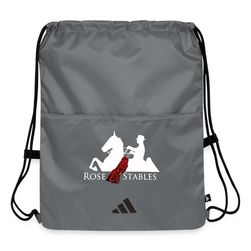 Adidas Drawstring Bag - slate