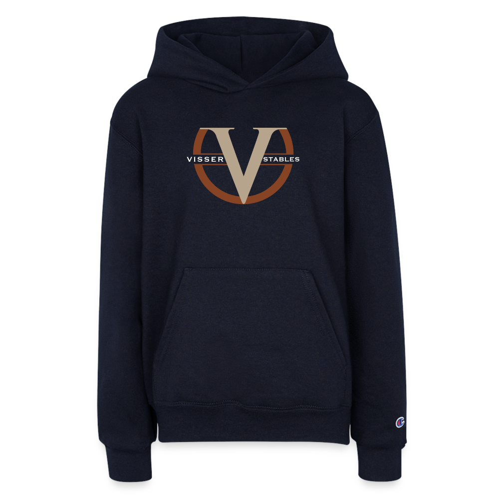 Champion Youth Hoodie - navy