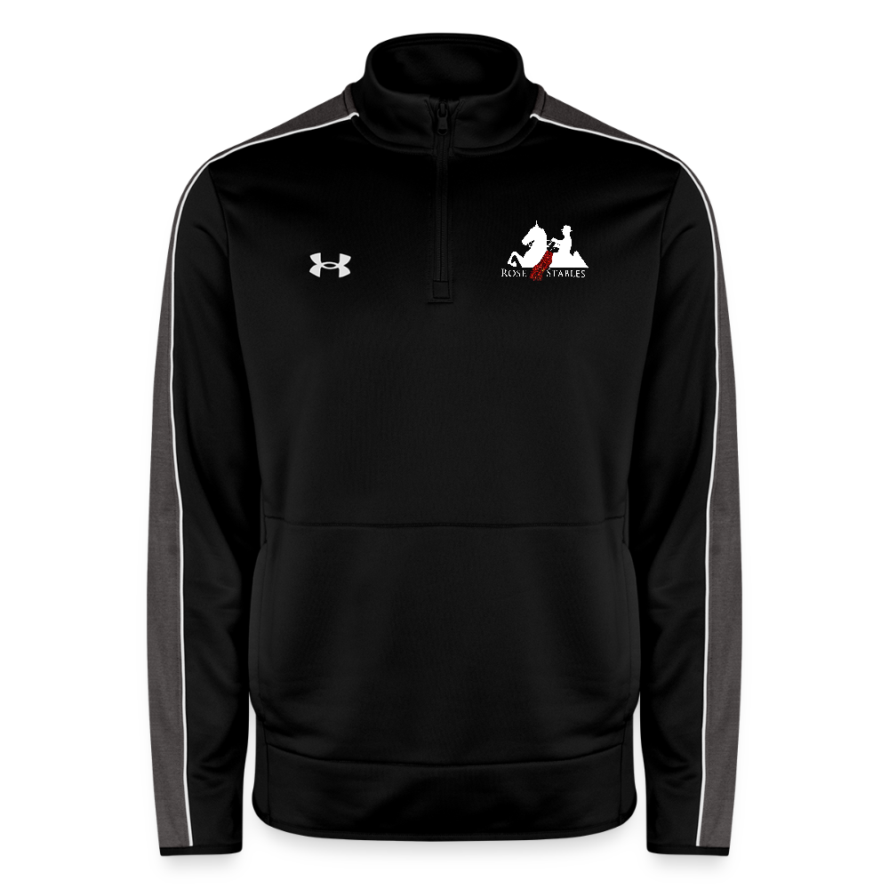 Under Armour Men's Command Quarter Zip 2.0 - black/white