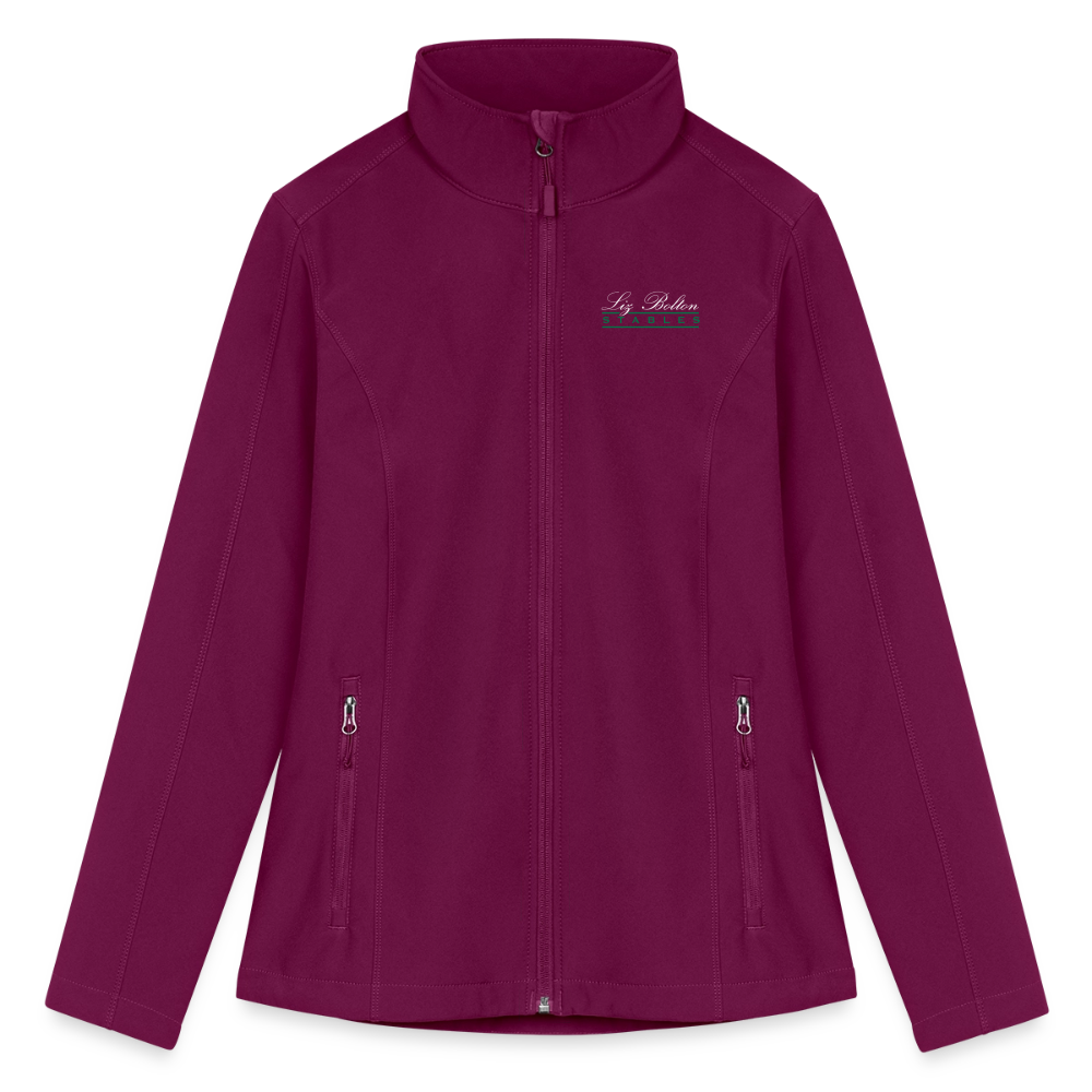 Women’s Soft Shell Jacket - raspberry