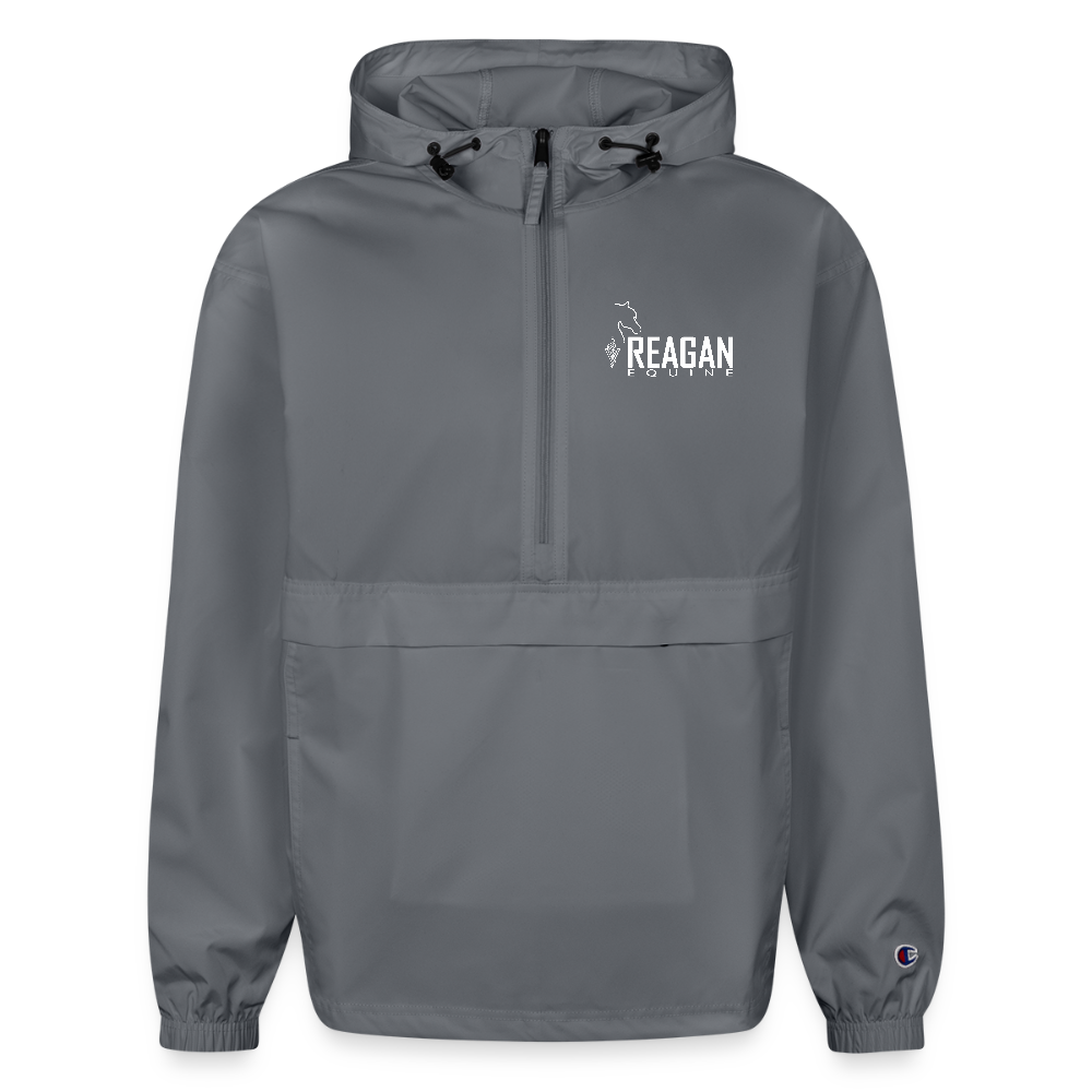 Champion Water-Resistant Packable Jacket - gray