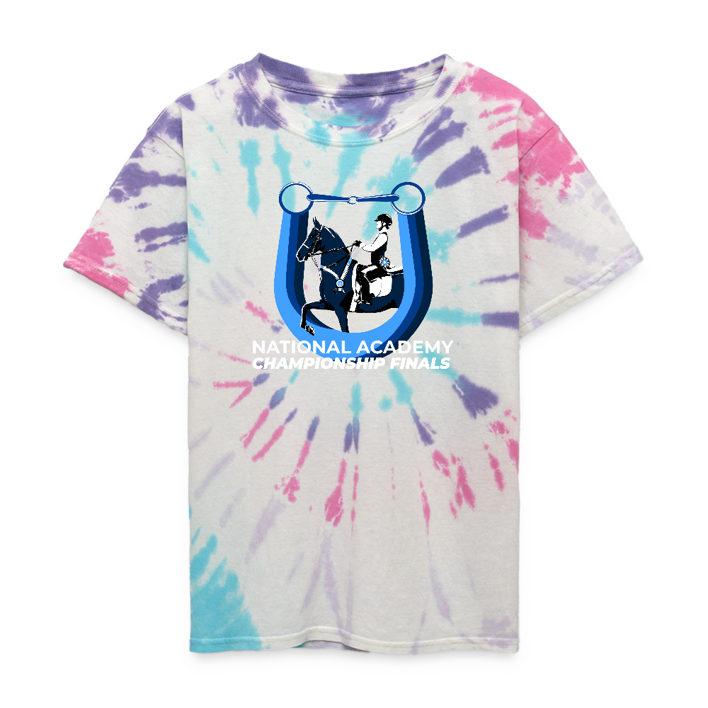 NACF Kid's Tie Dye T-Shirt - Pastel Spiral