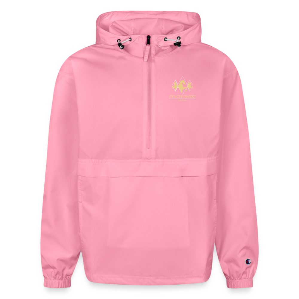Champion Water-Resistant Packable Jacket - candy pink