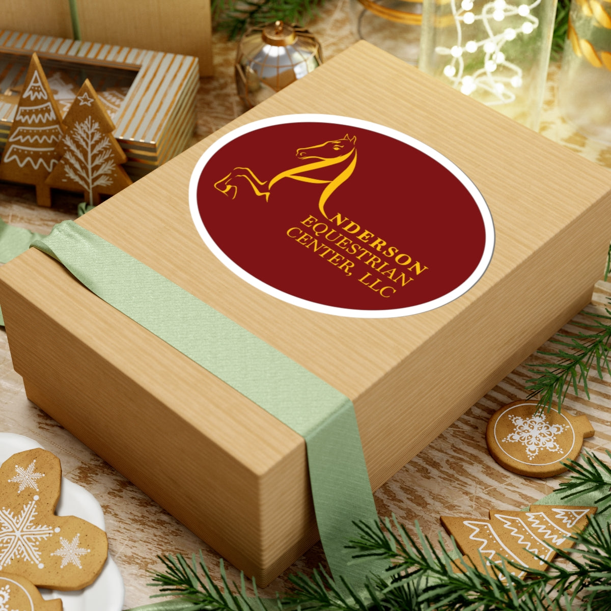 Stickers - 2 sizes, clear or white trim