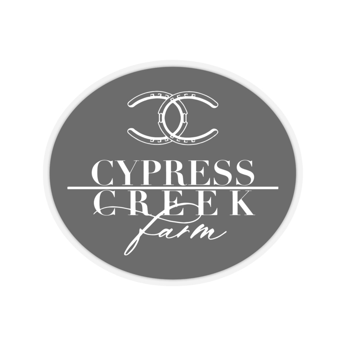 Stickers - 2 sizes, clear or white trim