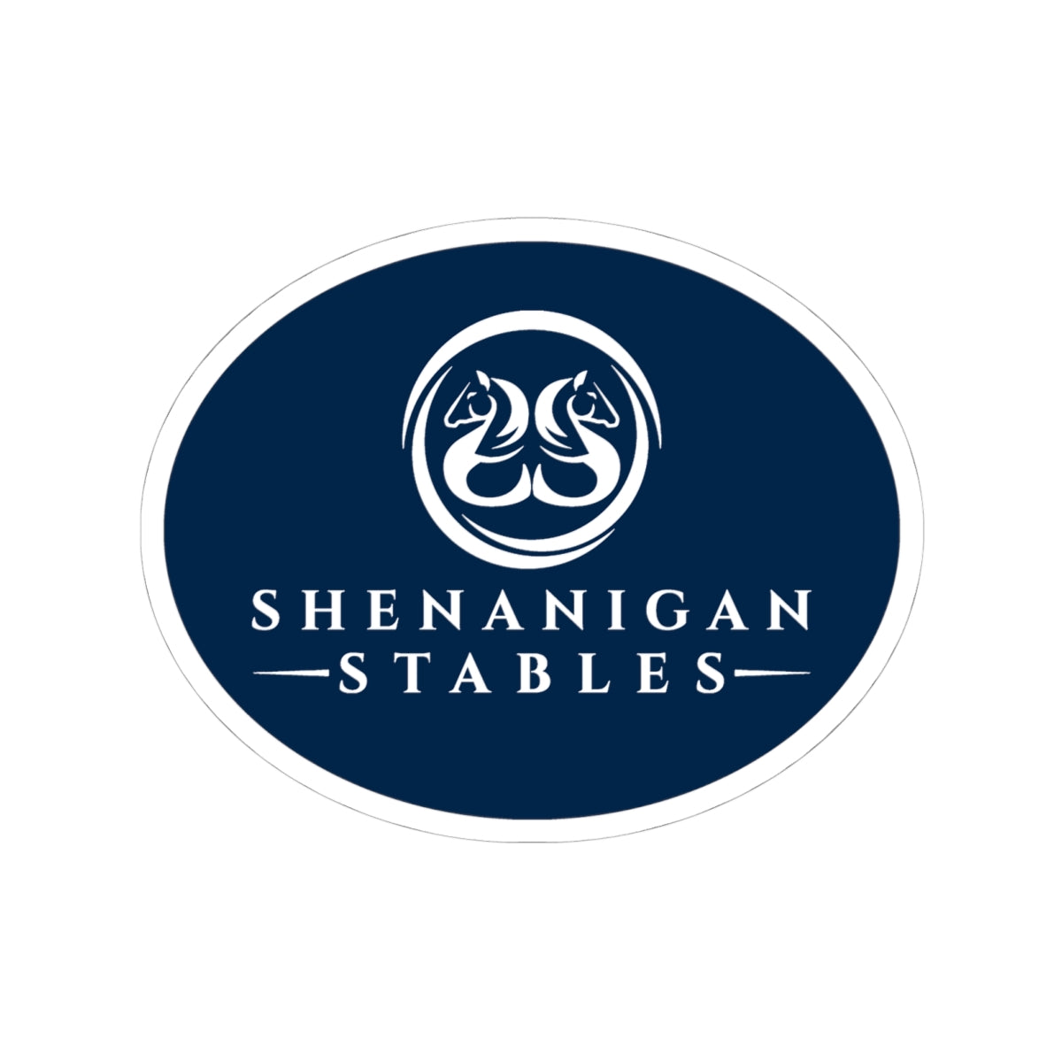 Stickers - 2 sizes, clear or white trim