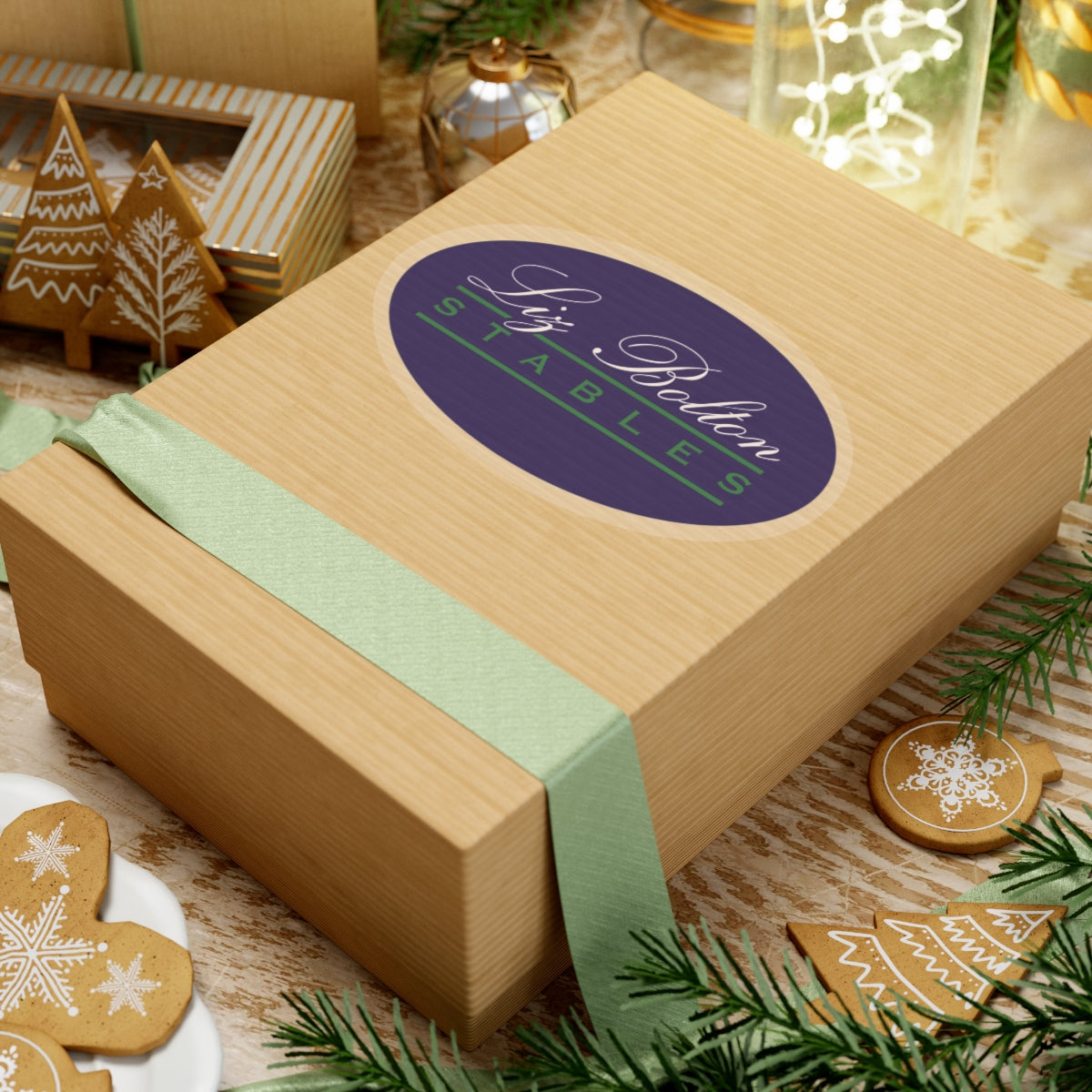 Stickers - 2 sizes, clear or white trim