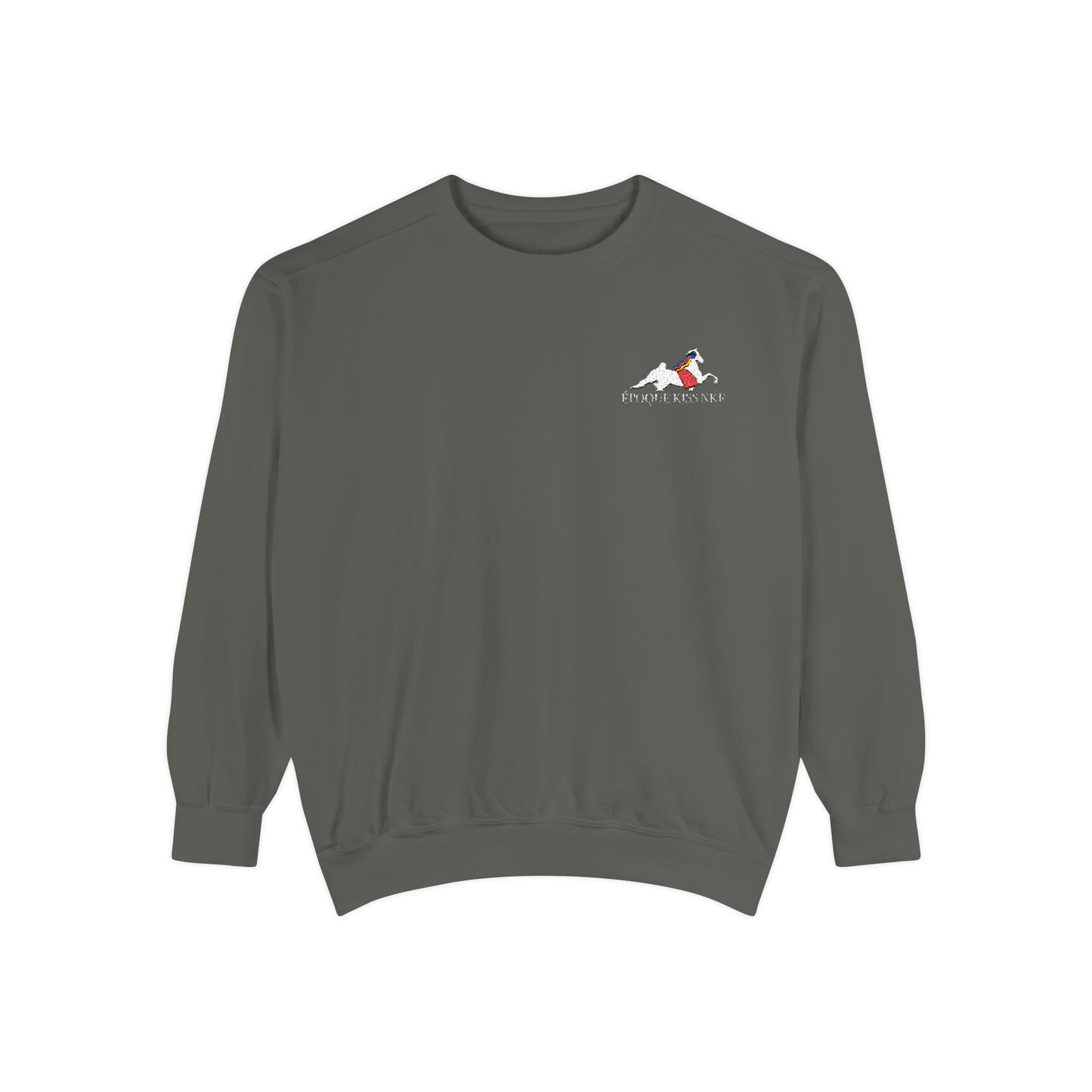 Époque Kiss NKF - Embroidered Comfort Colors Sweatshirt