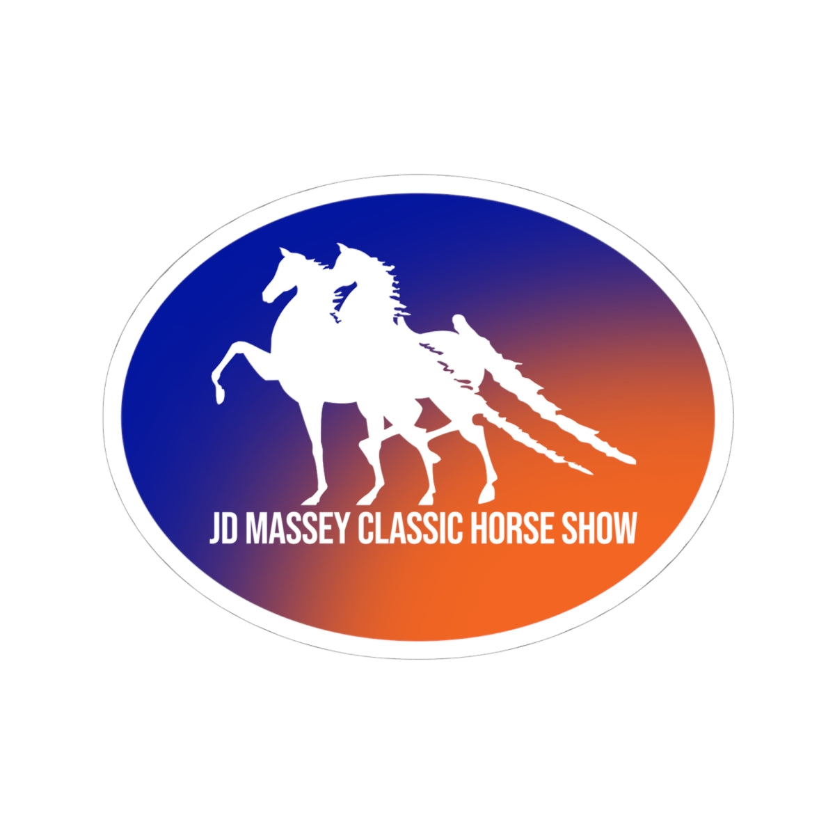 Stickers - 2 sizes, clear or white trim