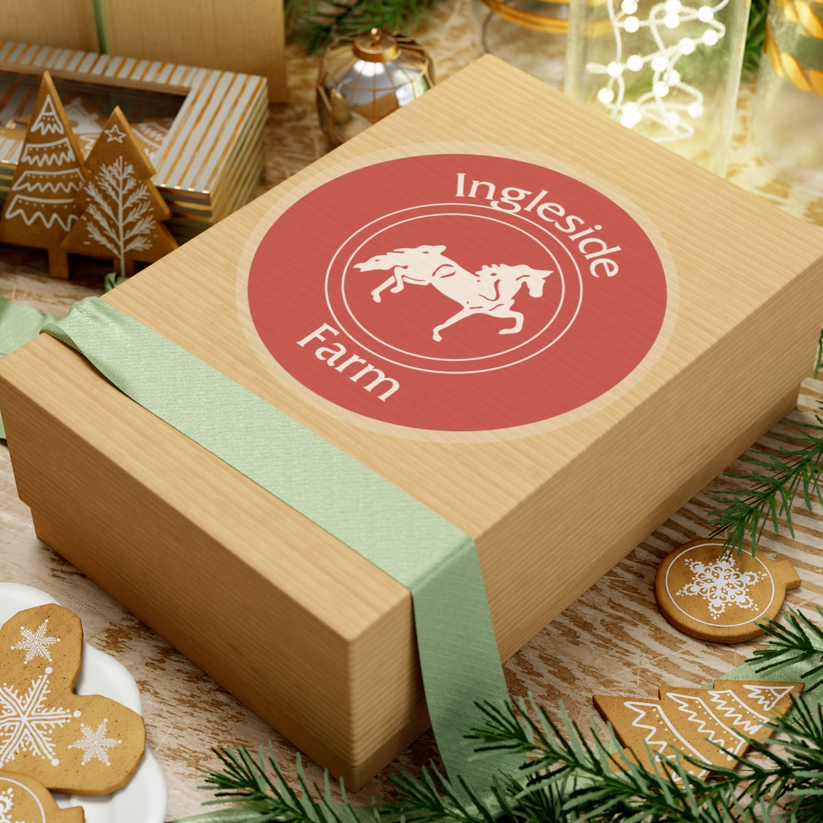 Stickers - 2 sizes, clear or white trim