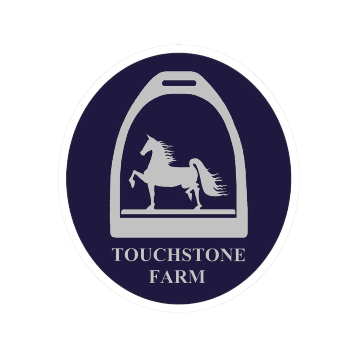 Stickers - 2 sizes, clear or white trim