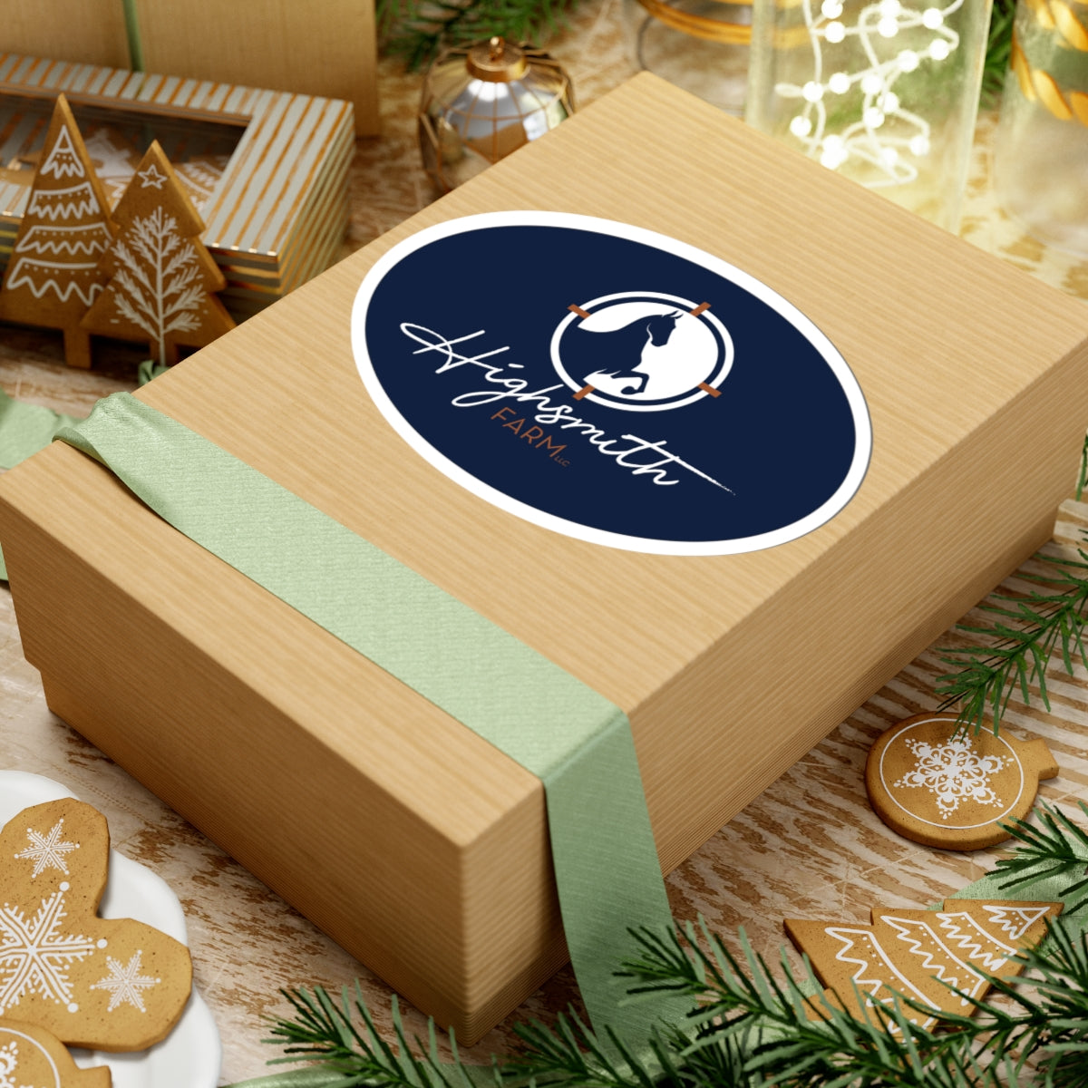 Stickers - 2 sizes, clear or white trim