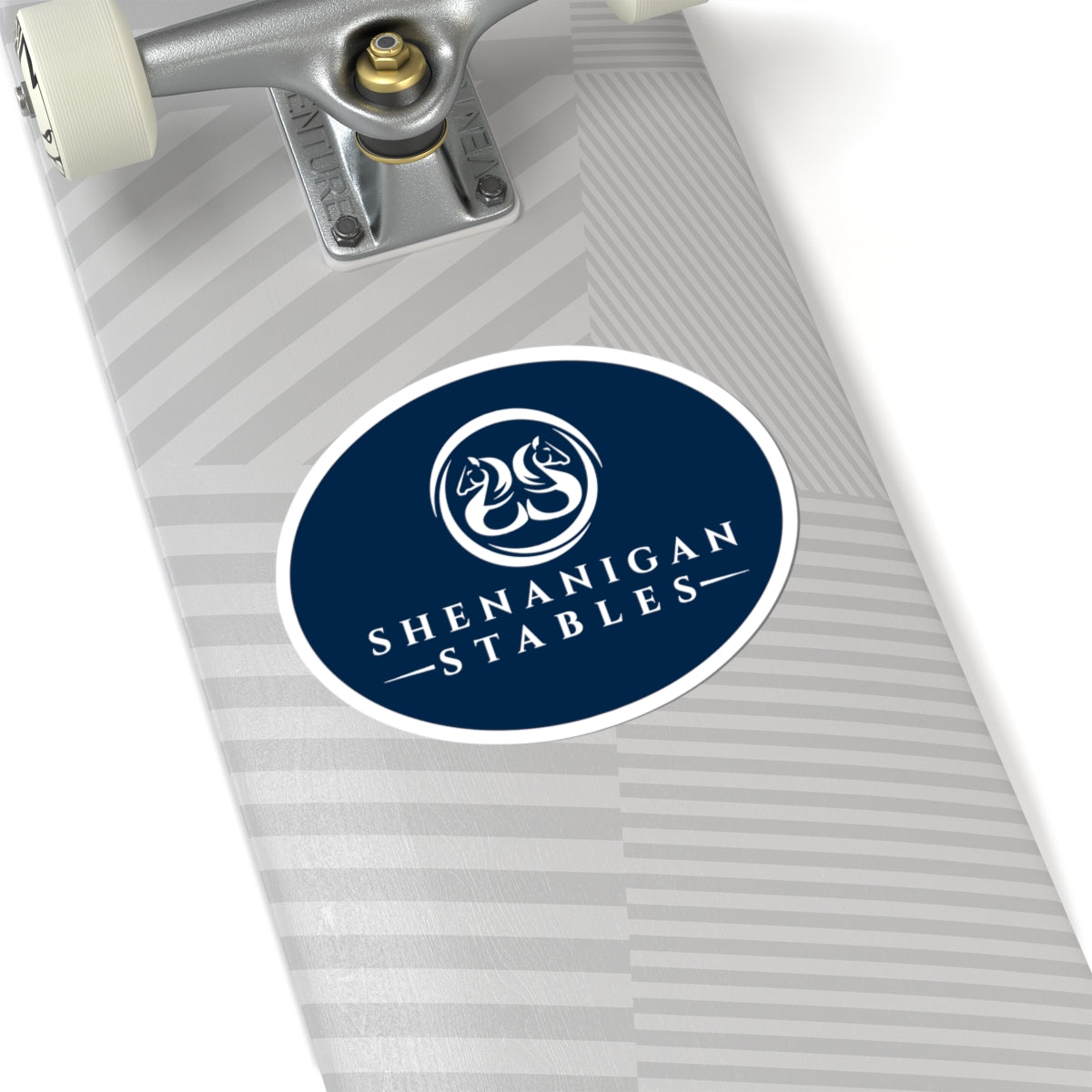 Stickers - 2 sizes, clear or white trim