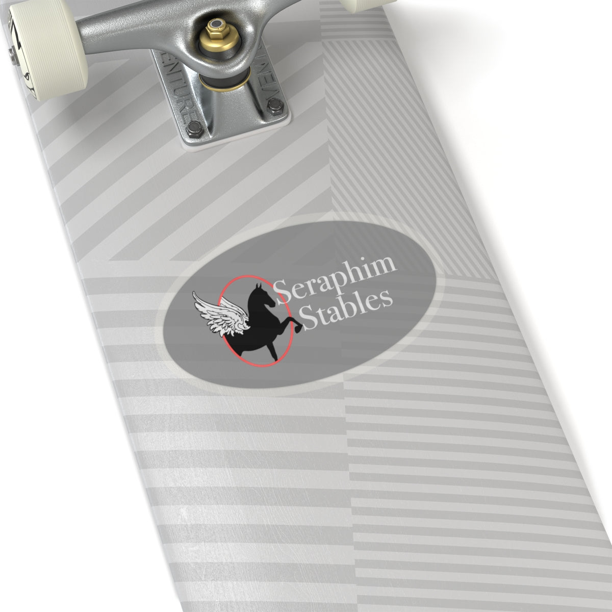 Stickers - 2 sizes, clear or white trim