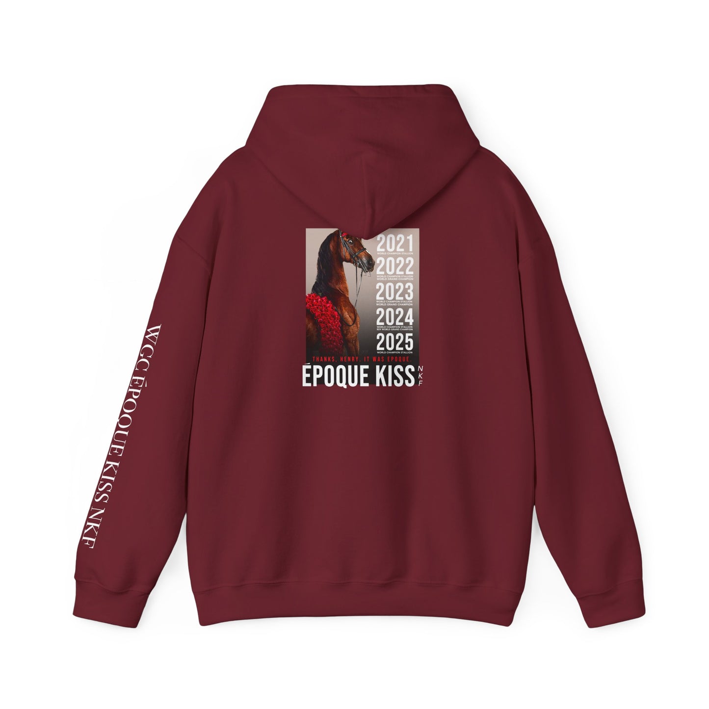 Époque. - Sleeve & Back Print - Unisex Heavy Blend™ Hoodie