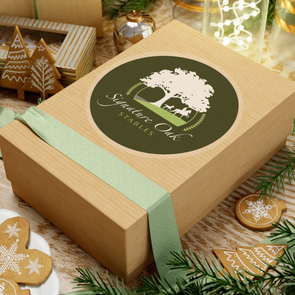 Stickers - 2 sizes, clear or white trim