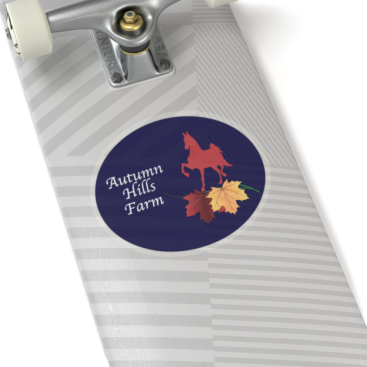 Stickers - 2 sizes, clear or white trim