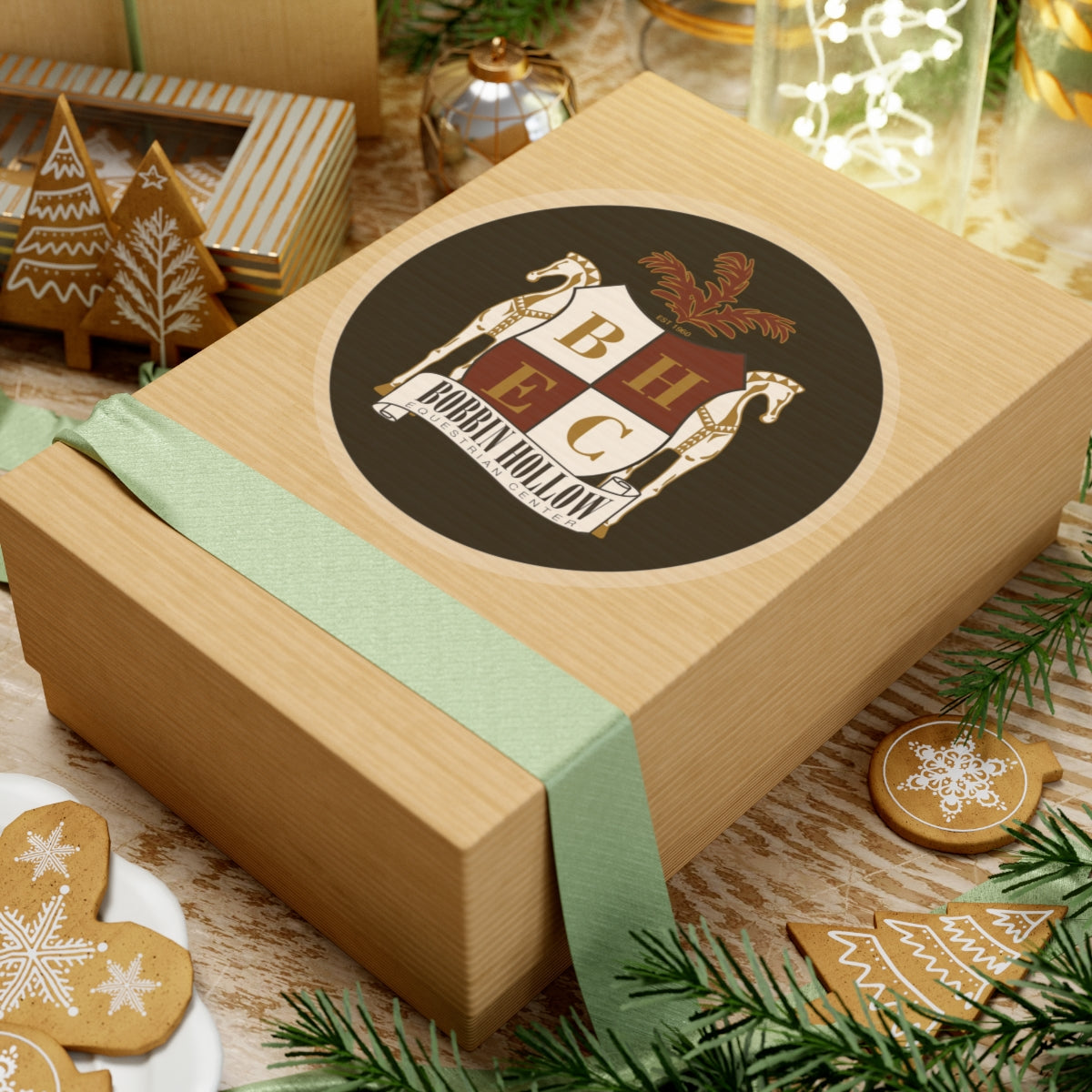 Stickers - 2 sizes, clear or white trim