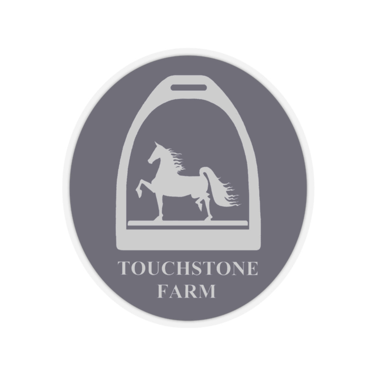 Stickers - 2 sizes, clear or white trim