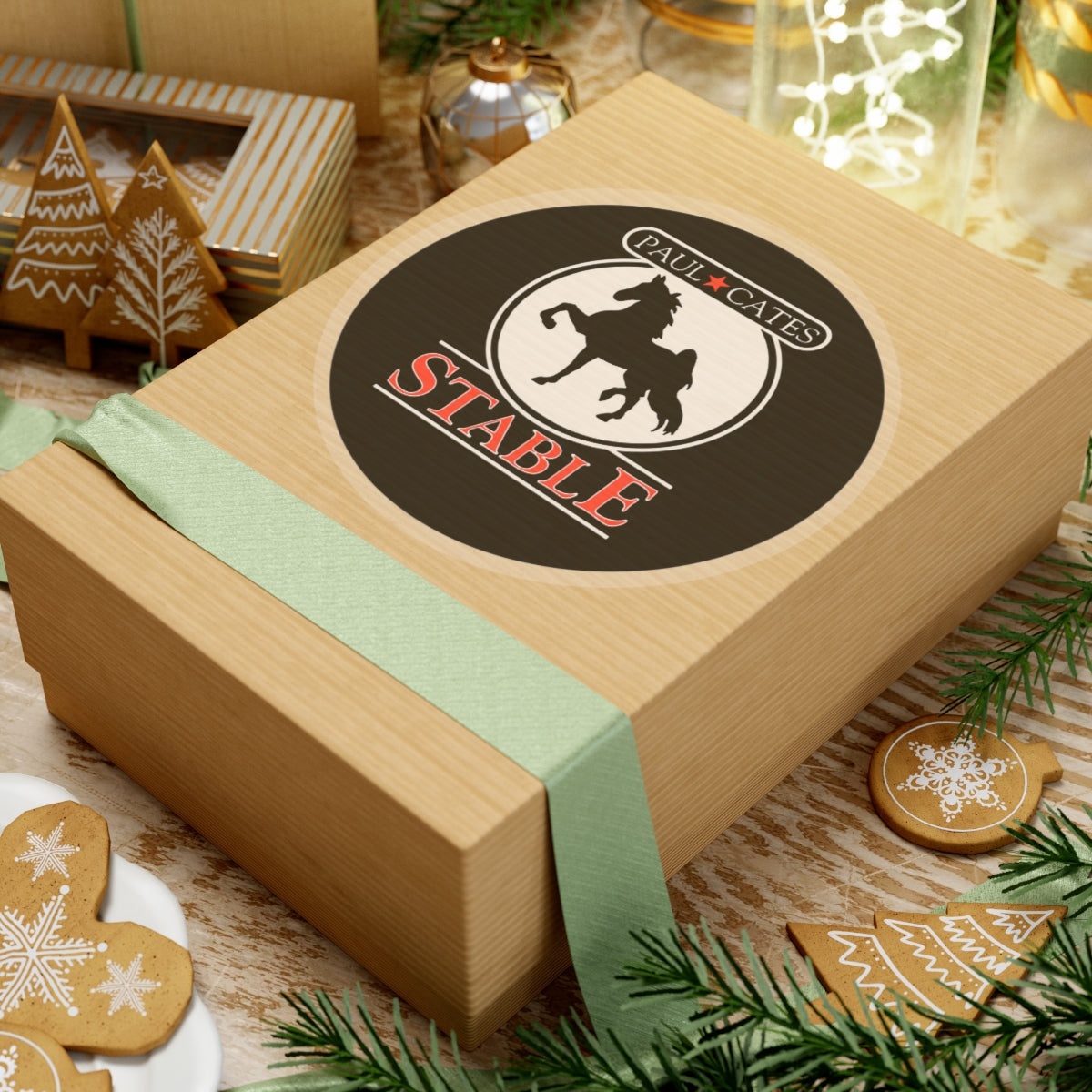 Stickers - 2 sizes, clear or white trim