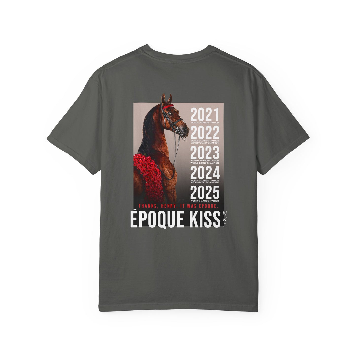 Époque Kiss NKF - Back Design - Comfort Colors Tee