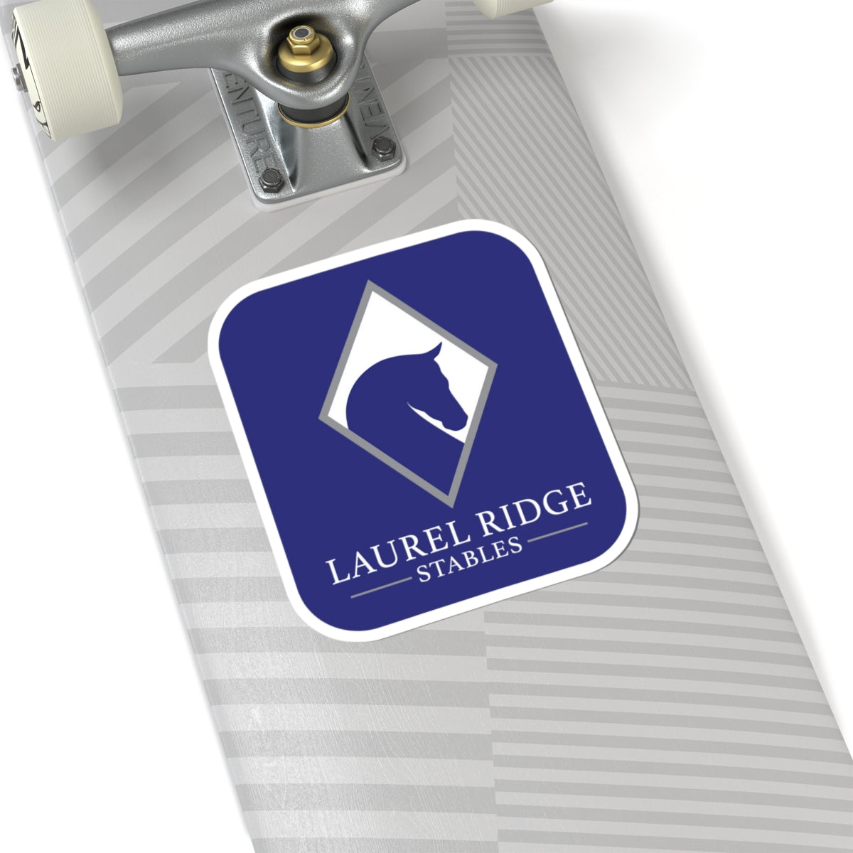 Stickers - 2 sizes, clear or white trim