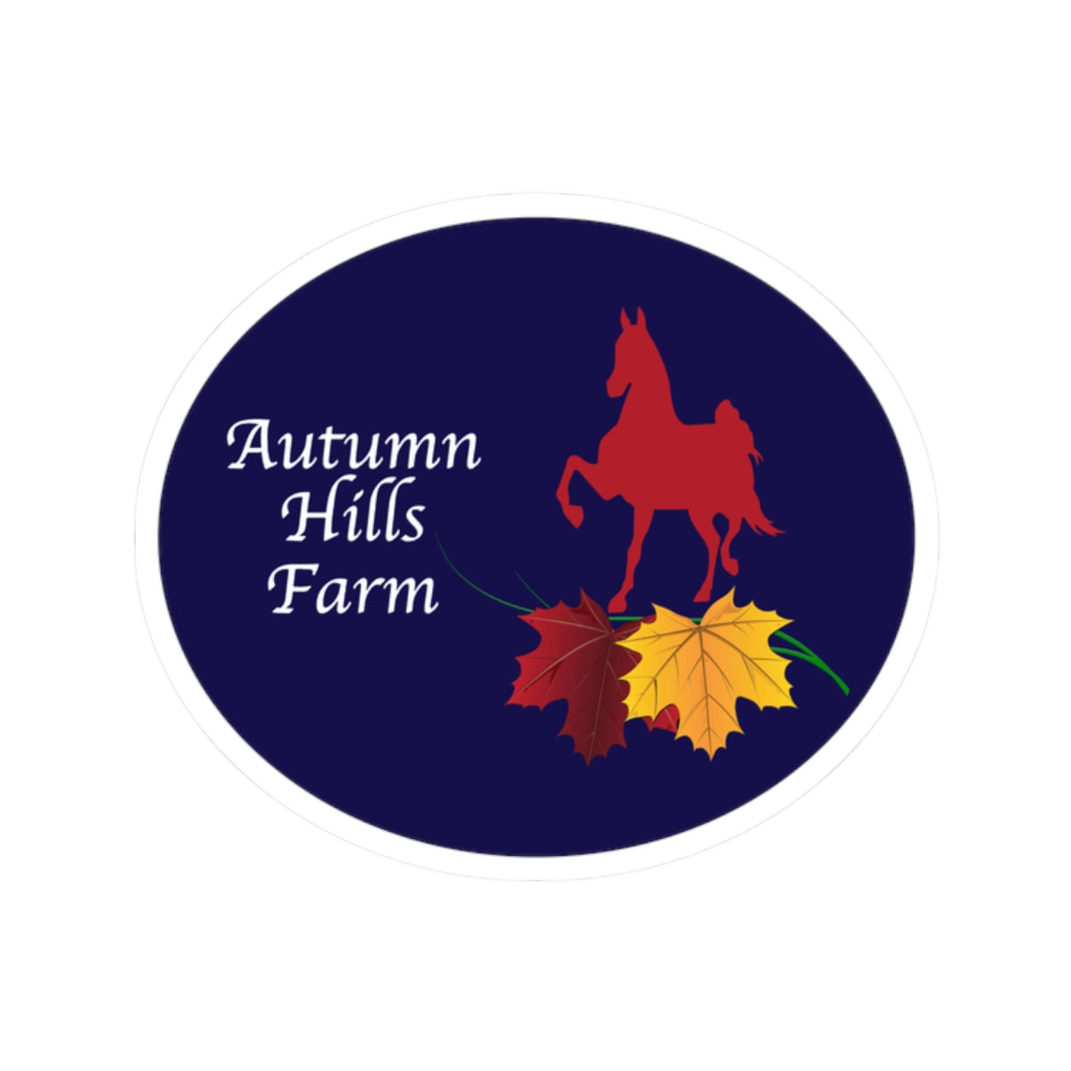 Stickers - 2 sizes, clear or white trim