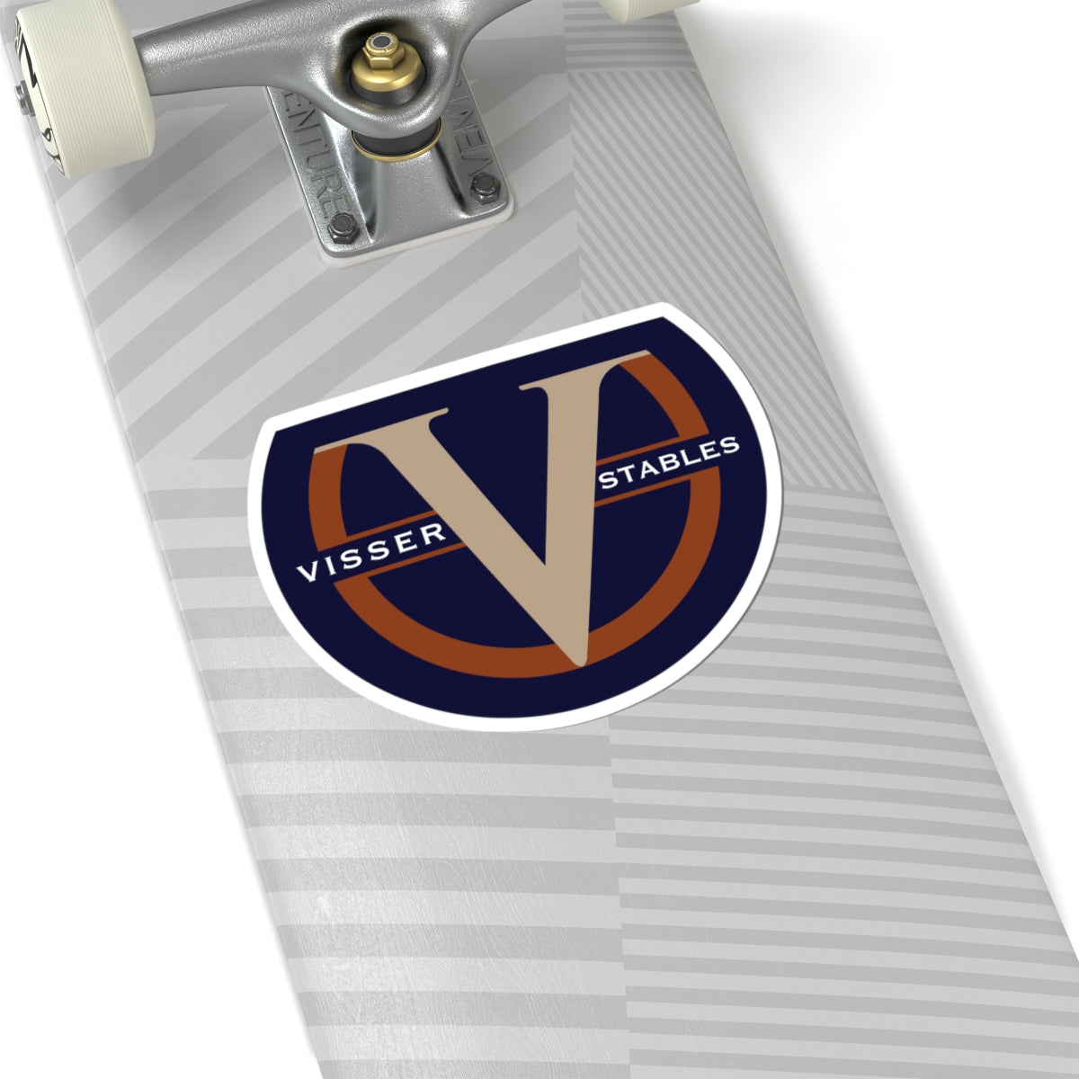 Stickers - 2 sizes, clear or white trim