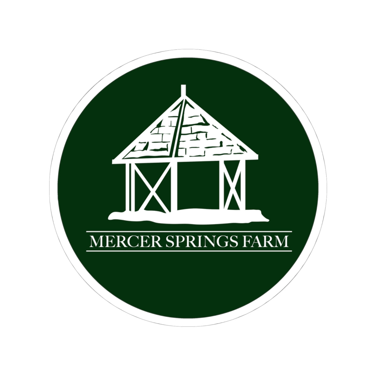 Stickers - 2 sizes, clear or white trim