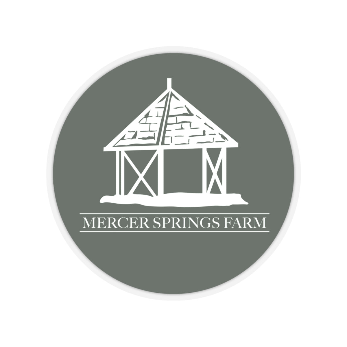 Stickers - 2 sizes, clear or white trim