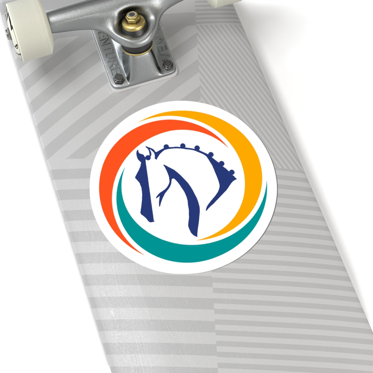 Stickers - 2 sizes, clear or white trim