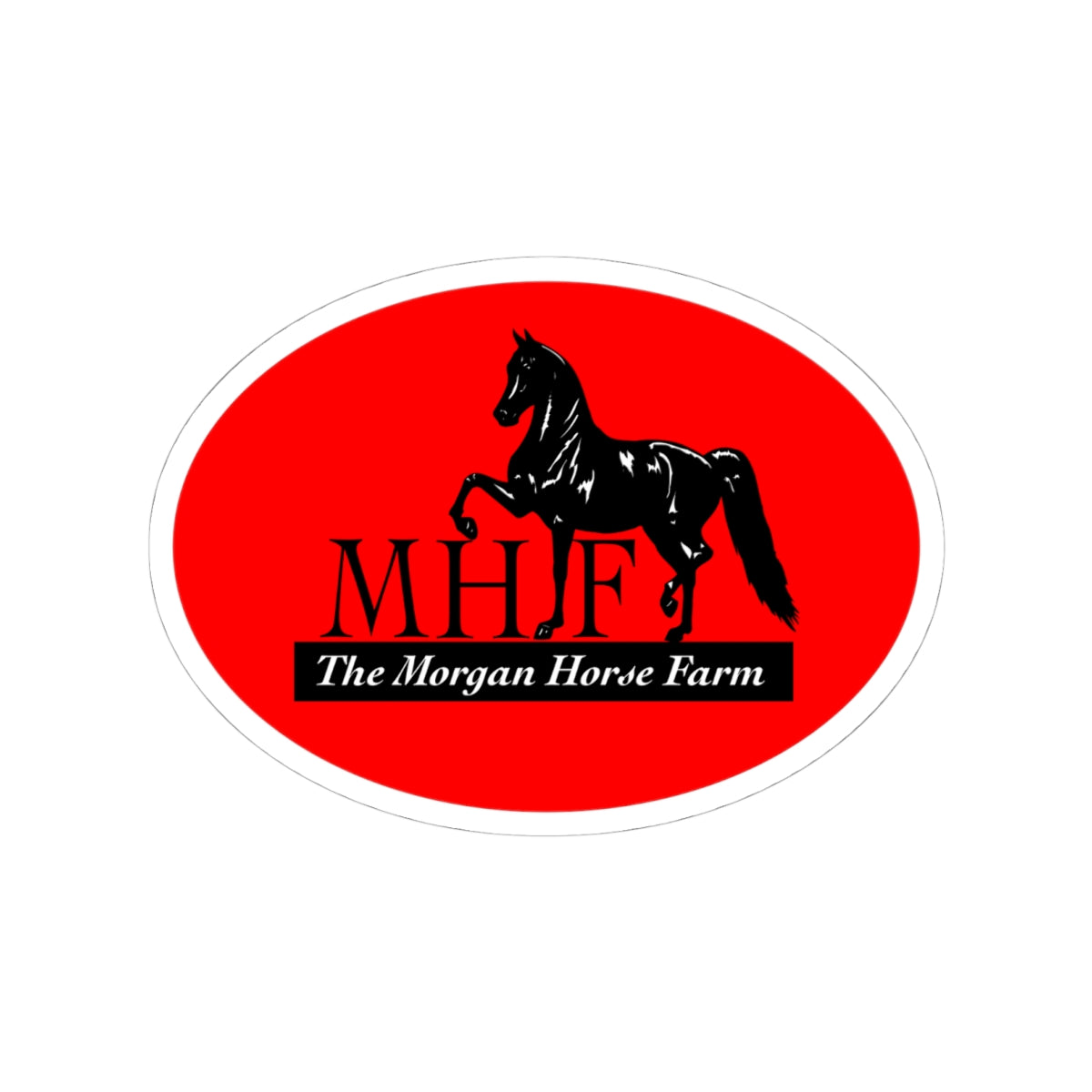 Stickers - 2 sizes, clear or white trim