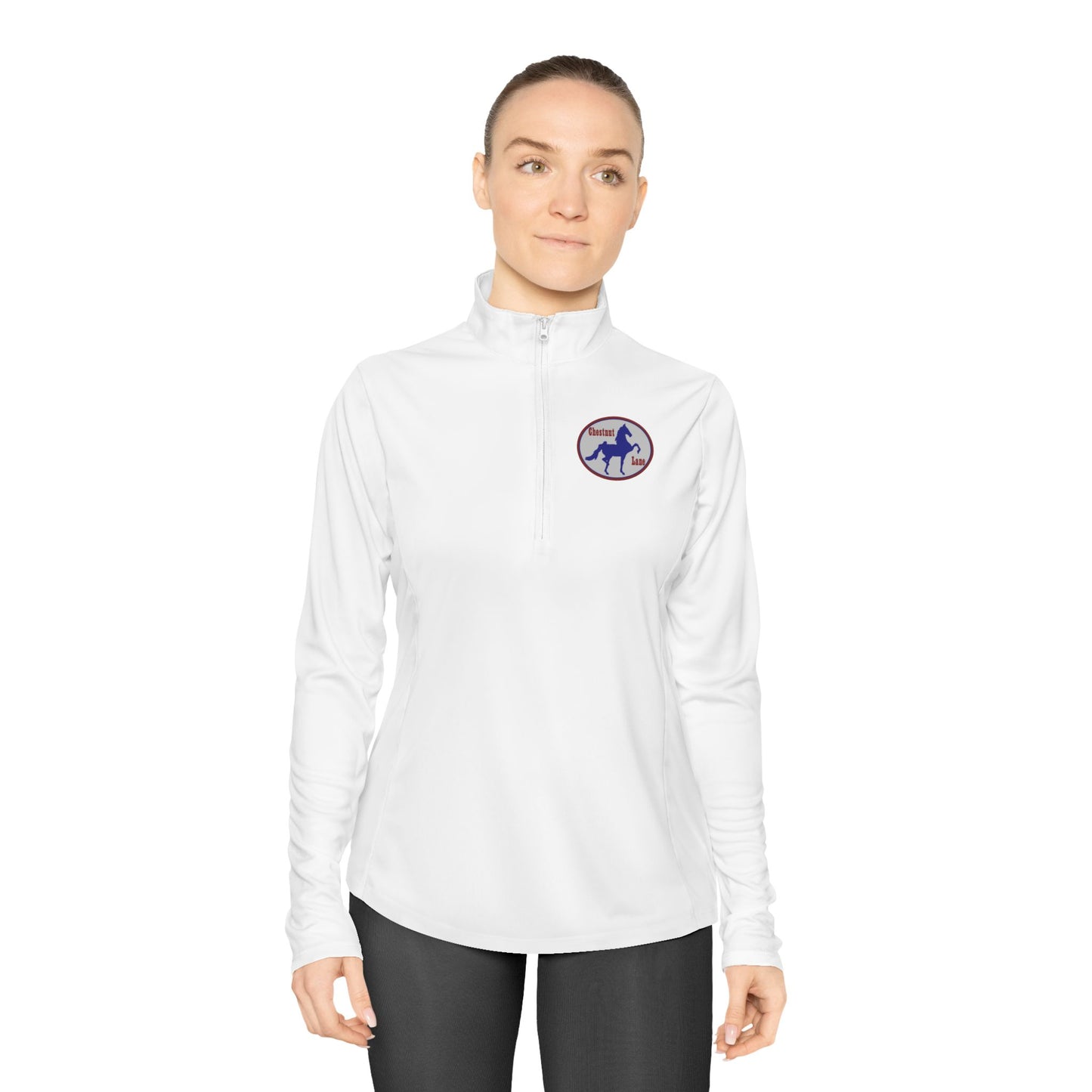 Ladies Quarter-Zip Pullover