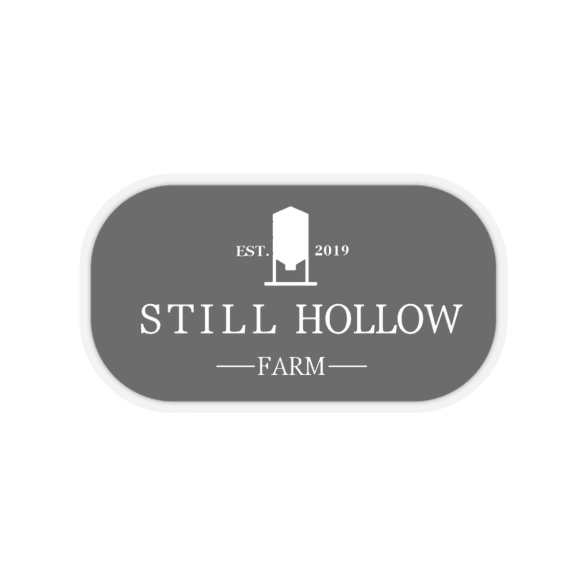 Stickers - 2 sizes, clear or white trim