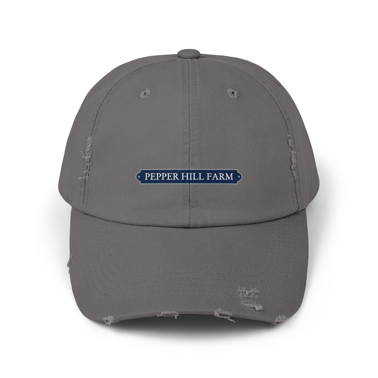 Distressed Cotton Cap