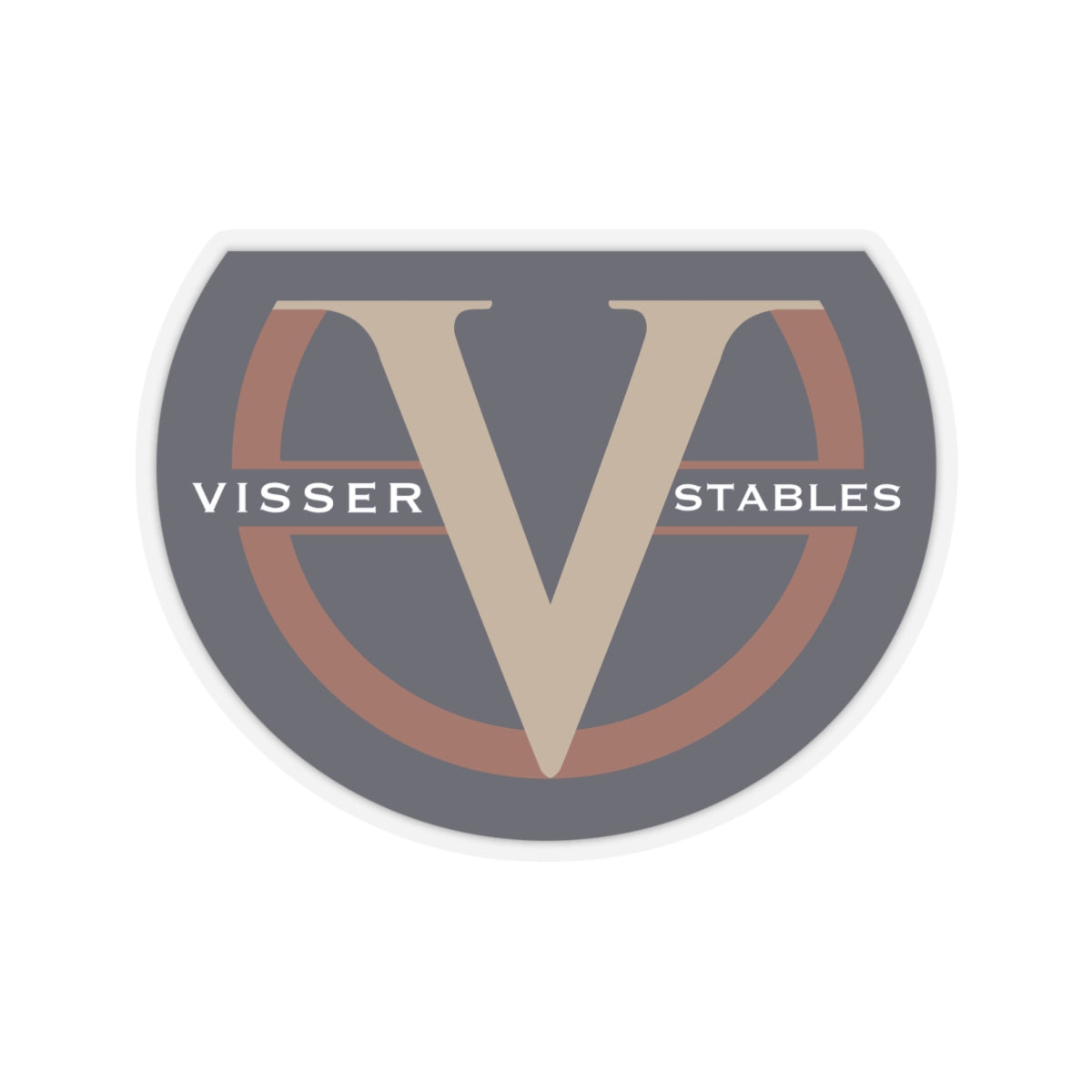 Stickers - 2 sizes, clear or white trim