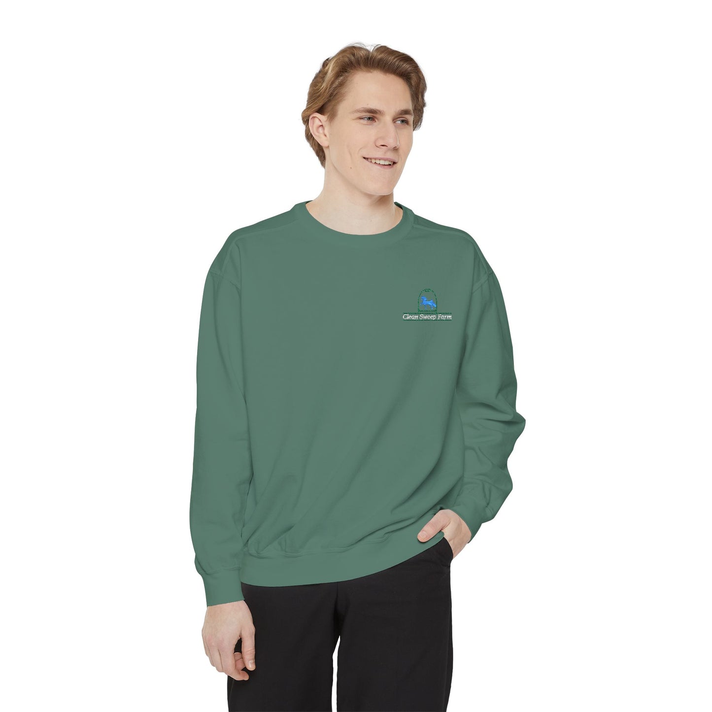 Comfort Colors Embroidered Sweatshirt