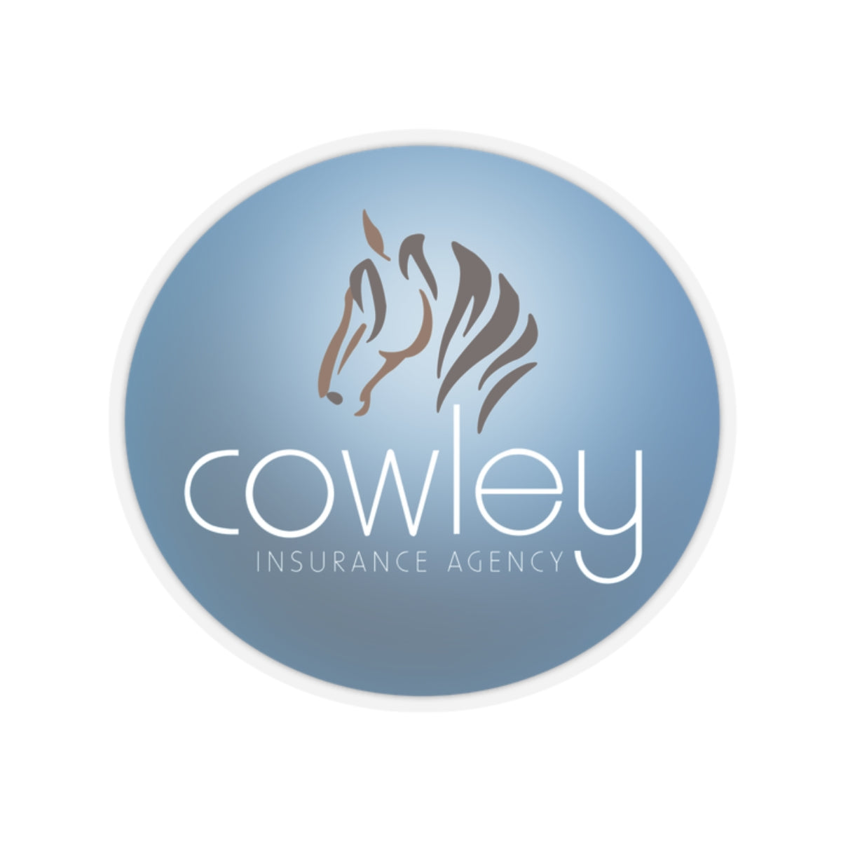 Stickers - 2 sizes, clear or white trim