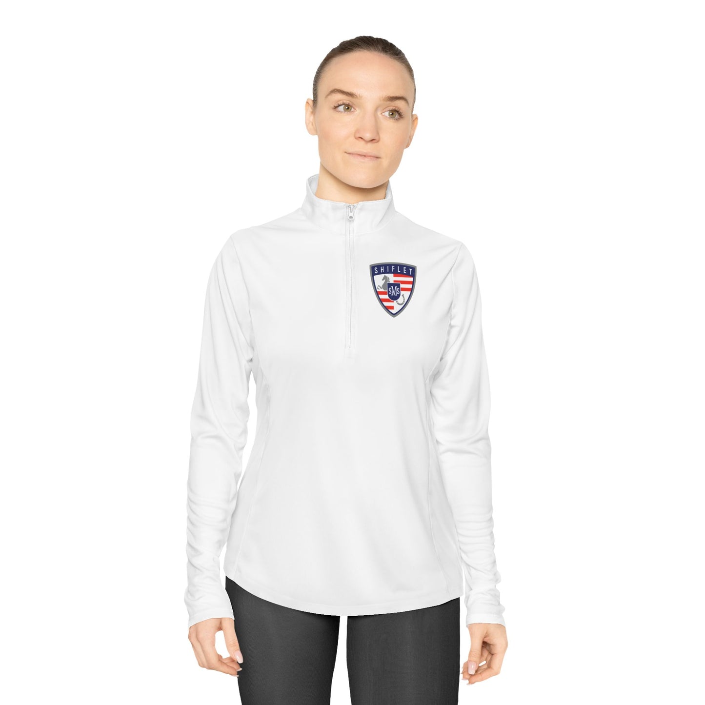 Ladies Quarter-Zip Pullover